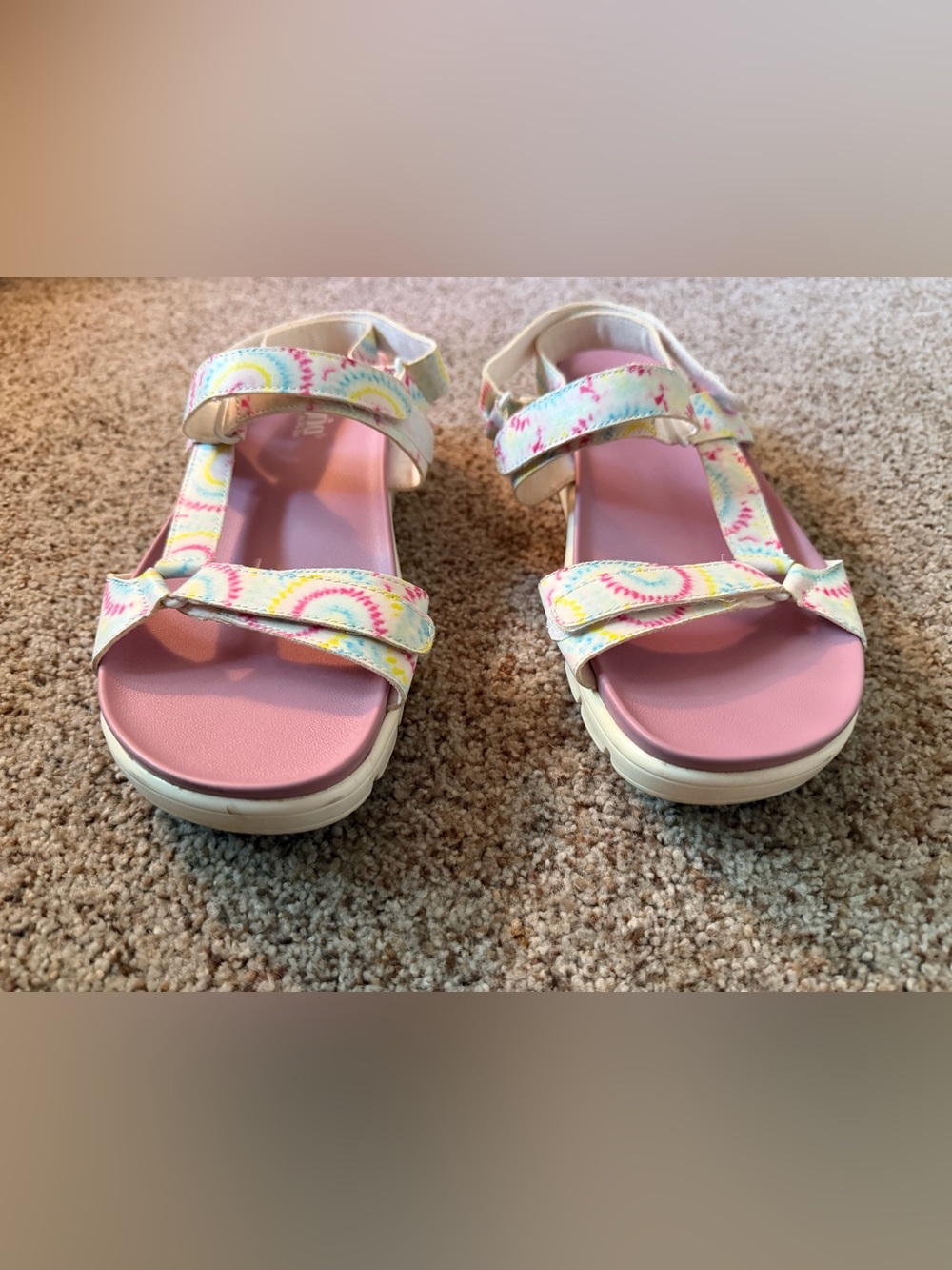 Alegria Adjustable Backstrap Sandals Henna tie-dye Size 41 - Picture 3 of 9